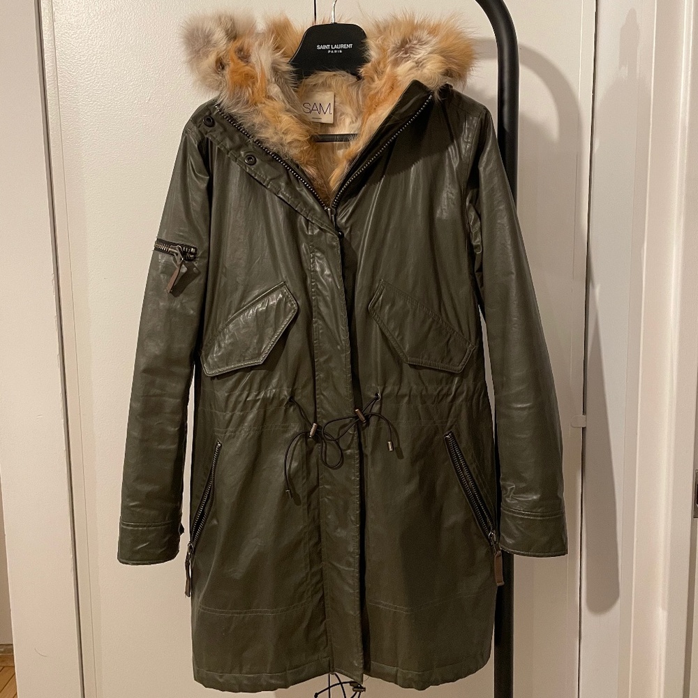 SAM NYC LUXE LIMELIGHT PARKA